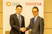 Stephen Zhu- Senior Vice President of Didi Chuxing-Shigeki Tomoyama-Executive Vice President of Toyota Motor Corp
